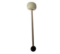 Singing Bowl Mallets Musical Beater with Natural Beechwood Handle and Double Purpose Rubber and Felt Design Rubber Felt Drum Beater