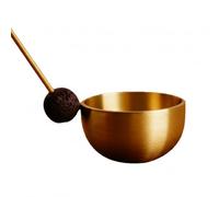 Singing Bowl Set for Aromatherapy, Mini Tibetan Sound Bowl & Mallet, Handmade Meditation Singing Bowl for Yoga, Heart Sound Healing Instruments, Home Decor Gift