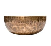 Singing Bowl Singing Bowl Big Handmade Sound Healing Instrument Full Moon Yoga Meditation Massage Accessories(18CM)