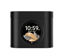 Singing Bowl & Sleep Sound Machine with 19 Tibetan Bowl Sounds, 136HZ - 963HZ, 4 Meditation Sounds, 20 White Noises, Breathing Trainer, Touchscreen, Stereo Sound, Stepless Volume, Rechargeable Battery