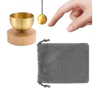 Singing Bowl - Spiritual Wood Based Wind Chimes - Holistic Singing Bath Bowls | for Beginners, Women, Relaxation, Yoga, Singing, Mindfulness, Studio Table, Living Room, Home, Bedroom