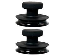 Singing Bowl Stabilizer - 2 Pieces Suction Cup Handle Non Slip Base Support, Durable Meditation Bowl Grip Tool Zen Decor Set | Yoga Meditation Music Class for Chakra Balancing Practice