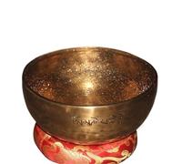 Singing Bowls Set Meditation Singing Bowl, Pure Handmade, Professional OM Sound, Bronze, Therapy, Buddha, Chakra, Mindfulness，Diameter 20cm