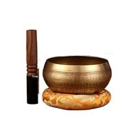 Singing Bowls Set Singing Bowl Buddhist Meditation Massage Yoga Chakra Bowls Sound Healing Instruments With Accessories，13cm