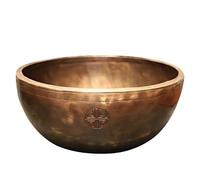 Singing Bowls Set Thickened Handmade Singing Bowl Set Meditation Brass Bowls Large Buddha Sound Yoga(20cm)