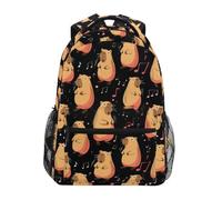 Singing Capibala Pattern Kids Backpack for Boys Girls Student Big Backpacks for Elementary School Shoulder Bag Bookbag