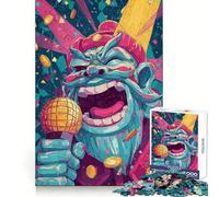 Singing Character with Microphone And Confetti Jigsaw Puzzle for Adults 1000 Pieces Smart Reason Toy Group Joy Smooth Edge Fine Art Piece 50x75cm
