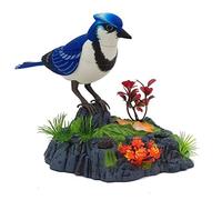 Singing Chirping Bird,Electronic Talking Repeating Parrot, Kids Electric Animal Toy,Singing Chirping Bird with Motion Sensor Activation Pronunciation