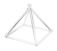 Singing Crystal Pyramid Clear Note Quartz Meditation Bowl | Instrument for Mindfulness and Yoga
