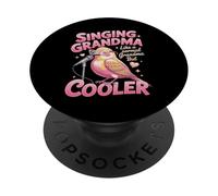 Singing Grandma Like A Normal Grandma But Cooler PopSockets Adhesive PopGrip