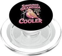 Singing Grandma Like A Normal Grandma But Cooler PopSockets PopGrip for MagSafe