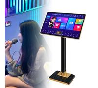 Singing Karaoke Player With 2 Wireless Microphones - 20 Language Options, Mobile/APP & Voice-Activated Song Request, Wi-Fi Streaming, 4K HD Output | For Karaoke, Entertainment & Gaming(2T)