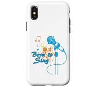 Singing Karaoke Singer Microphone Music Bar Singer Gift Case for iPhone X/XS