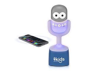 Singing Machine SMK445 Bluetooth Microphone Karaoke Machine with inbuilt speaker, Blue