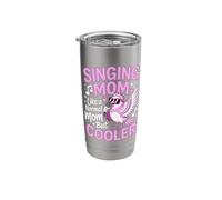 Singing Mom Like A Normal Mom But Cooler Stainless Steel Insulated Tumbler