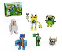 Singing Monsters Building Block, Mini 6 in 1 Singing Game Monsters Toys Entbrat,Bowgart,Furcorn Figure for Great Gift idea for Friend for Boys and Girls Ages 6+ (242 Pcs)