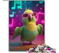 Singing Parrot 2000 Pieces Jigsaw Puzzle for Adults& Teens, Stress Reliever Staycation Kill Time Enhance Love between Couples (70x100cm)