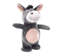 Singing Plush Toy - 23x17x9cm Gray, Interactive Talking Animal, Musical | Perfect For Boys Playtime Learning, Sensory Development Activity, Parent Child Interaction, Birthday Holiday Presents