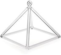 Singing Pyramid, Sound Healing Instrument for Yoga Meditation, with Acrylic Striker and Suitcase, 11 Inch