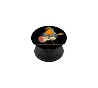 Singing Robin Bird Costume with E-Guitar and Feather PopSockets Adhesive PopGrip