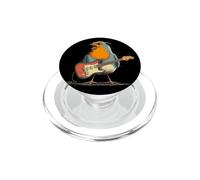 Singing Robin Bird Costume with E-Guitar and Feather PopSockets PopGrip for MagSafe