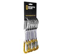 Mountaineering quickdraw Singing Rock Colt 16 (x6) Gris 11 cm