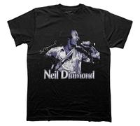 Singing T Shirt Neil Diamond Black S
