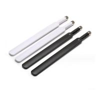 Single 10dBi LTE Antenna For SMA Male Connector for B593 E5186 and Compatible Devices Supports Wide Frequency 700 2700MHz for Strong Signal (black)