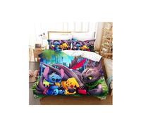 (Single-135*200, 27) Pokémon Cartoon Bedding Single Double Quilt Cover 3D Cartoon