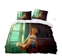 (Single-135x200cm, 5) Encanto Bedding Kids Single Double 3D Duvet Cover Set