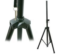 Single 1X Adjustable 35mm Speaker Stands 1.9M Heavy Duty Tripod Dj Pa Disco