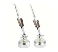 Single/2 Pack Cross Lock Welding Tweezers | Welding, cross lock, self-locking, precision, grip, durable(20pcs)