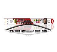 Single 22" 560mm HEYNER Super Flat Premium windscreen wiper blade different fittings