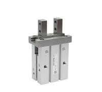 Single Acting Normally Open Finger Claw Parallel Gripper Pneumatic clamp Cylinder MHZ2-10S 16S 20S 25S 32S 40S T Normally Closed(MHZ2-16S1)