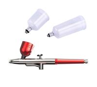 Single Action Fluid Cups Quick Remove Air Brush Cap Design Feed Set for Model Cake Art Nail Art Model Making Spray Kit