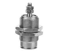Single Action Mini Needle Shape Pneumatic Cylinder CJPB Air Piston Rod Spring Pressure Back Small Size Mini Pneumatic Cylinder Easy to Use (CJPB15*10)