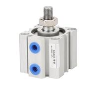 Single Action-Push Single Rod Compact Cylinder SSA12/16/20/32/40/50/63-5/10/15/20/25/30/40/45/100/175/200 with Magnetic(Stroke 35mm-S,SSA 50mm Bore)