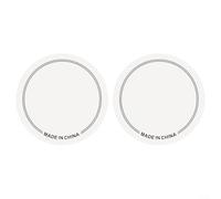 Single and Double Bass Drum Patch Essential for Percussion, Protects Kick Drum While Enhancing Sound (White Single pedal)