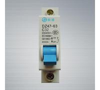 Single and double pole air switch 1P/2P air switch household small protector factory direct supply quality assurance 2 years(1P-40A空开)