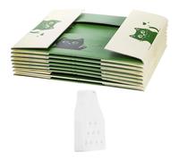 Single Application Foldable Waste Tray Heavy Paper Excellent for Journeys and Outdoor Use Car Litter Tray