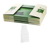 Single Application Foldable Waste Tray Heavy Paper Excellent for Journeys and Outdoor Use Collapsing Pan