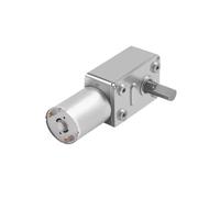 Single axis D-6MM ZGY370 worm gear reduction motor DC JGY370 6V 12V 24V high torque worm gear reversible metal gear reducer(100rpm,12V)