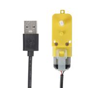 Single Axis DC 5V Gearbox Motor 59RPM Ratio 1:220 Shaft Home Automation and Toy Change