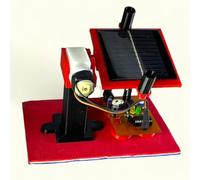 Single Axis Solar Tracking System Hand Made 100% Working Project