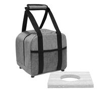 Single Ball Bowling Bag - Single Ball Bowling Tote Bag, Single Ball Bowling Bag, Single Bowling Ball Carry Bag With Padded Ball Holder - Carry Bag With Mesh Bag, Bowling Accessories