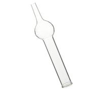Single Ball Glass Drying Tube for Chemistry Laboratory Air Drying | Scientific Glassware for Students, Chemistry Teaching Use, Lab Equipment, Safety Standards, User Friendly