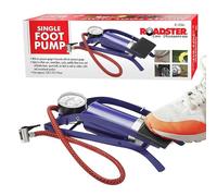 Single Barrel Foot Pump - Air Inflator, For Car Van Bike | Pressure Gauge Backup | Portable, Bicycle Tire Road Bike Floor Air Inflator Diy Tool