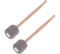 Single Bass Drum Mallet with Foam Head, Large Soft Beater Drum Stick Percussion Accessory - Big Drum Striker for Practice Performance Band Playing, Soft Impact Control and Percussion Instrument Use