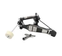 Single Bass Drum Pedal Kicks Drum Pedal Double Chain Drives Adjustable Beater Head Pedals Drum Accessories Easy To Use