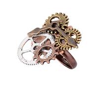 Single Big Clock Gear Ring Steampunk Ring Jewellery Men Women New Released Useful and Attractive